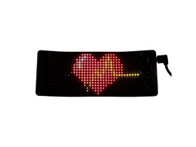 LED matrix panel "Devil eyes" 7 x 18cm
