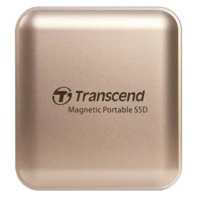 Transcend ESD420G 2TB zlatá / Externí odolný SSD disk / USB 20Gbps Type C / 2000MB/R / 2000MB/W / Magsafe (TS2TESD420G)