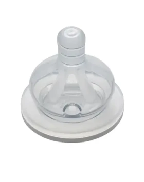 NIP Dudlík kulatý široký silikon-S 2ks / od 0 měsíců (NIP33030)