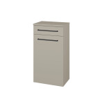 Dřevojas - Nízká skříňka DOS SNDZ 50 - L04 Béžová vysoký lesk / Úchytka T06 / L04 Béžová vysoký lesk / Levé 156305H