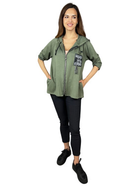 HOSH Mikina Trust Velikost: UNI, Barva: Khaki