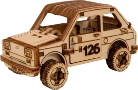 WOODEN CITY 3D Dřevěné puzzle Superfast Rally Car 3
