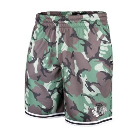 47 Brand Pánské Kraťasyy Chicago Blackhawks Sector Repeat Grafton Shorts Velikost: