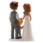 Dortisimo Dekora figurka Novomanželé se synem 16 cm