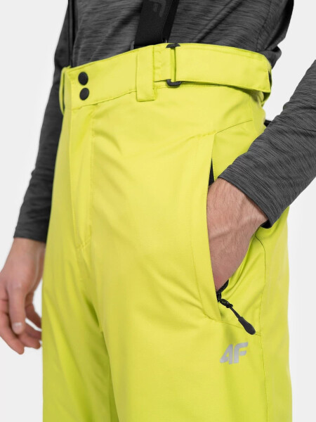 Pánské lyžařské kalhoty 4FH4Z22-SPMN001 zelené Zelená 3XL