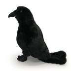 Plyšová vrána 25 cm, ECO-FRIENDLY