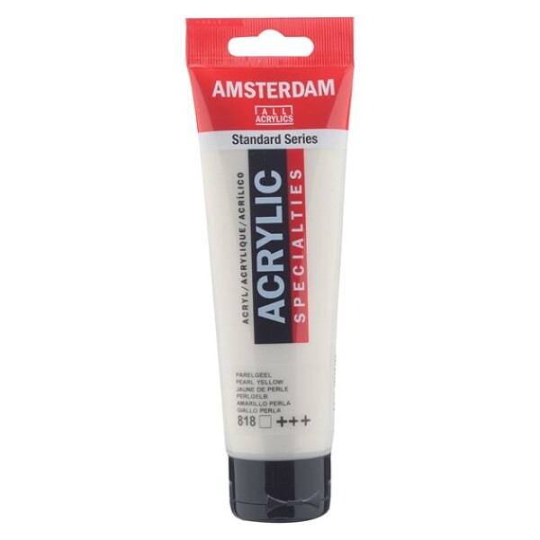 Royal Talens Amsterdam 120 ml, 818 Pearl Yellow
