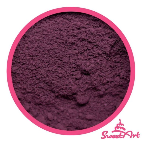 Jedlá prachová barva SweetArt Purple orchidejová (2,5 g)