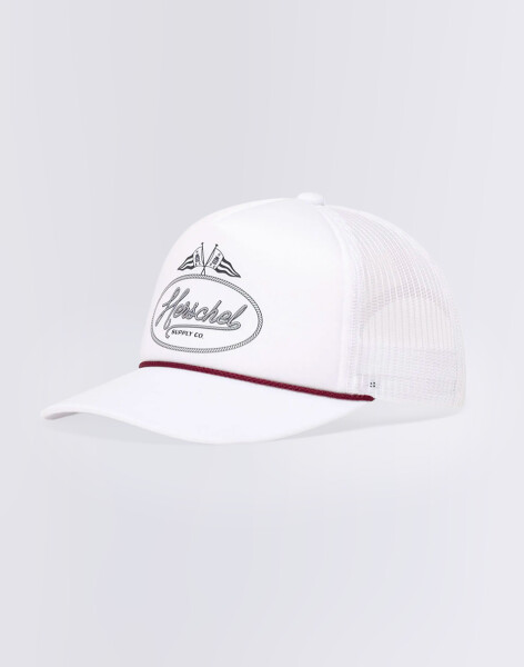 Herschel Supply Marina Mesh Yachting Cap White