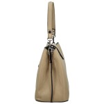 Dámská kožená crossbody kabelka Marianna, taupe