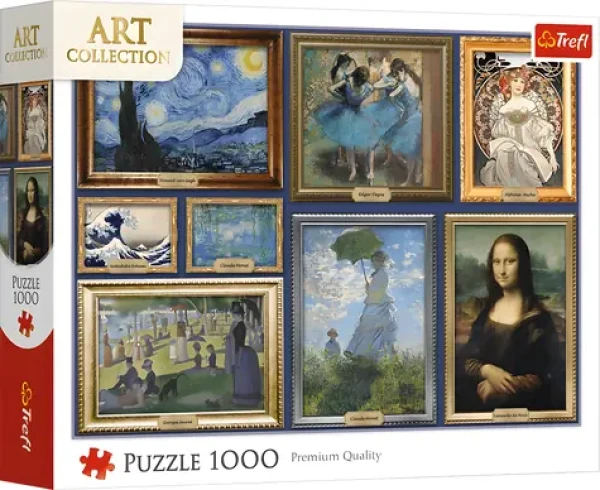 TREFL Puzzle Art Collection: Sbírka mistrovských uměleckých děl