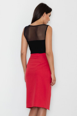 Dámská sukně model 15028617 červená Figl