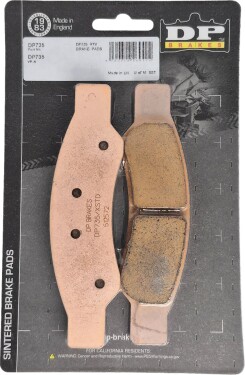 DP Brakes Zadní brzdové desky DP na Can-Am Maverick R 2024-2025