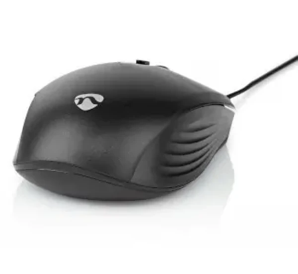 Nedis Kabelová myš / Myš / Nastavitelné DPI 1200–3600 / 6 tlačítek / Pro praváky (MSWD110BK)