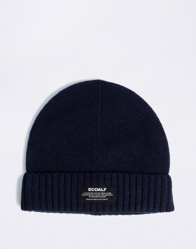 ECOALF Sierra Wool Beanie Deep Navy