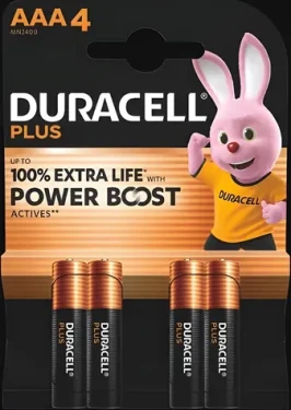 Duracell Plus AAA (LR03) / Baterie / Alkalická / 1,5 V (176645)