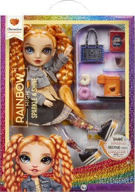 Rainbow High Sparkle & Shine Fashion panenka - Clementine - MGA