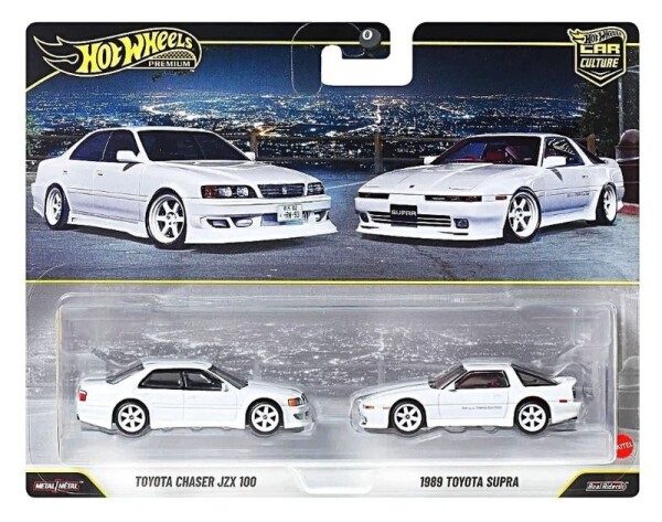 Hot Wheels Premium Car Culture - Toyota Chaser JZX100 - 2 ks