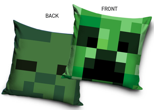 Dětský povlak na polštářek Minecraft Mobs Faces
