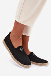 Dámské espadrilly 13659 černé - Vinceza 41