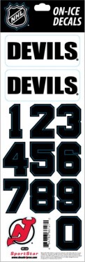 Sport Star Samolepky na helmu New Jersey Devils Decals