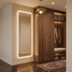 REA - Zrcadlo LED Classico 60x170cm White HOM-07055