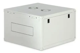 DIGITUS Dynamic 7U 19" nástěnná skříň černá / Nástěnná skříň / hl. 60 cm / skleněné dveře / nosnost 60 kg / IP20 (DN-19 07U-6/6-EC-SW)