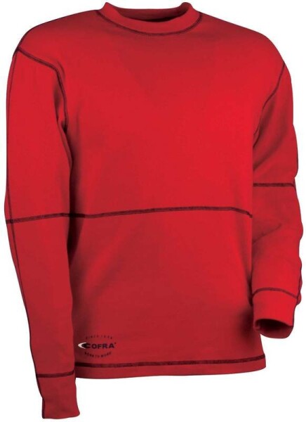 Pracovní tričko COFRA VALENCIA Barva: Červená, Velikost: 4XL (CAVALENCIA_01_4XL)