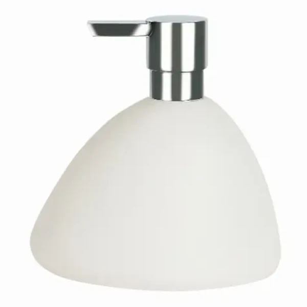 Spirella ETNA dávkovač mýdla bílý / keramika / 400 ml (7610583105356)