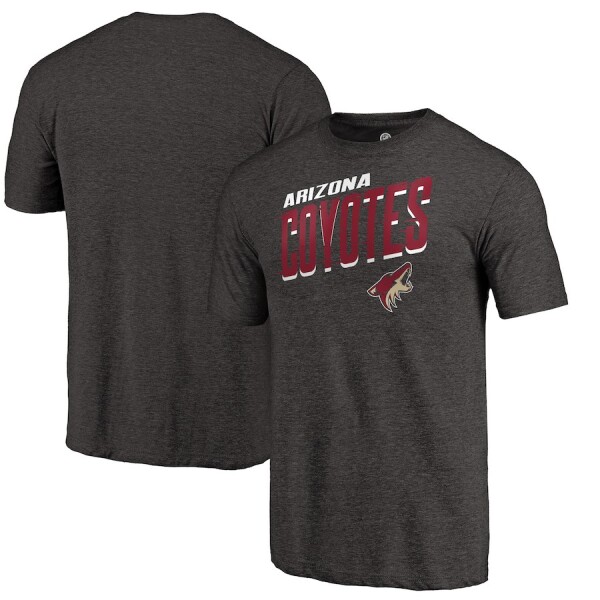 Fanatics Pánské Tričko Arizona Coyotes Slant Strike Tri-Blend Velikost: