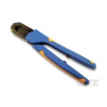 KNIPEX - kleště lisovací - 230mm - čtyřtrnové, stočené kontakty Harting; Ilme; Phoenix; Amphenol; Walther; HTS;Contact; Weidmüller 0.14-6mm², v plastovém kufříku s pěnovou vložkou (975265)