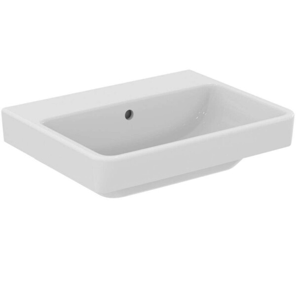 IDEAL STANDARD - i.Life B Umyvadlo 55x44 cm, s přepadem, bez otvoru pro baterii, bílá T684601
