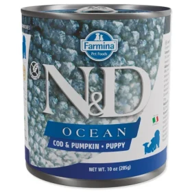 ND Ocean Puppy Cod Pumpkin 285 g / Konzerva pro psy / štěňata / bez obilovin (L4-85026)