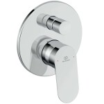 IDEAL STANDARD - Ceralife O Baterie pod omítku, pro 2 spotřebiče, s tělesem, chrom BE023AA