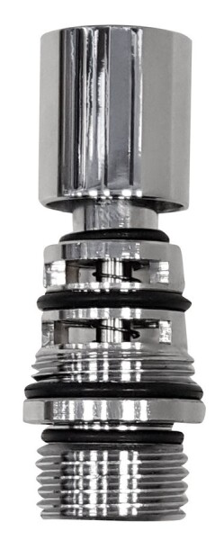 AQUALINE - Přepínač s ovladačem pro vanovou baterii, chrom NDDH101-1