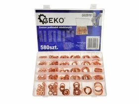 GEKO Sada měděných podložek 580 ks (G02916)
