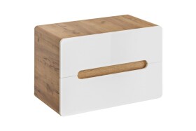 COMAD - Skříňka pod umyvadlo 80cm 2 zásuvky ARUBA BÍLÁ 5907611647233