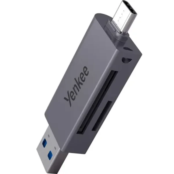 YENKEE YCR 401 COMBO / Čtečka karet / USB-A / USB-C / SD/TF (8590669329090)