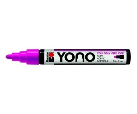 Marabu YONO akrylový popisovač 1,5-3 mm - neonově růžový