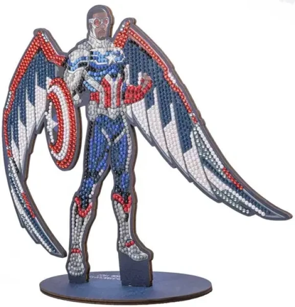 CRYSTAL ART Diamantové malování XL Avengers: Falcon
