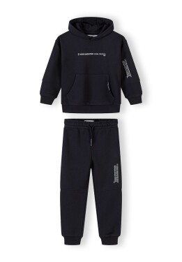 Tepláková souprava chlapecká Minoti 29FLEECE260 černá - 122/128 | 7/8let