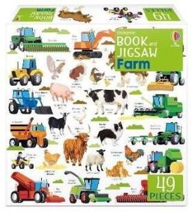 Usborne Book and Jigsaw Farm - Nikki Dysonová