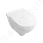 VILLEROY & BOCH - O.novo Závěsné WC se sedátkem SoftClosing, DirectFlush, alpská bílá 5660HR01