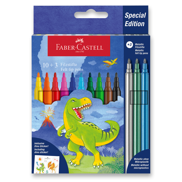 Fixy Faber-Castell Dinosaurus, 13ks
