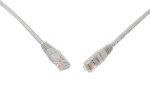 Solarix C5E-155GY-1MB patch CAT5E UTP PVC, 1m, šedý