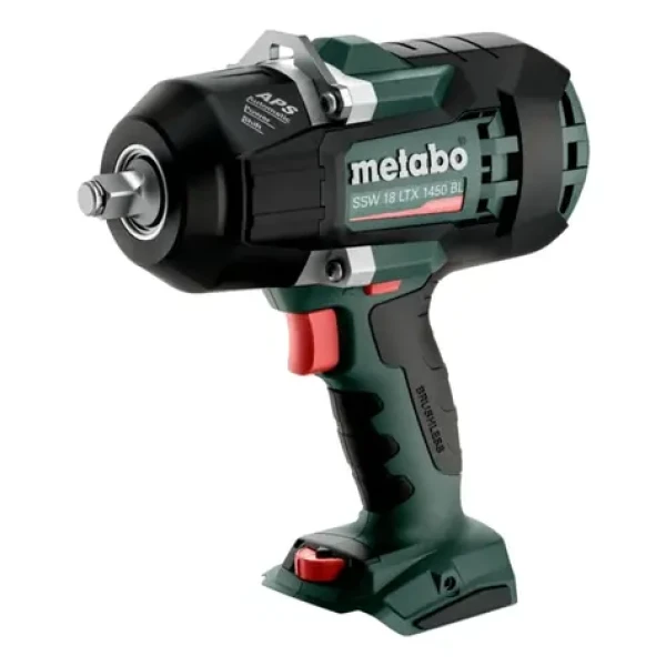 Metabo SSW 18 LTX 1450 BL / Aku Rázový utahovák / 18V / čtyřhran 1|2" / 1500 ot-min / 2250 příklepů-min / 1900 Nm (602401840)