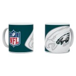 Hrnek Philadelphia Eagles NFL Shadow Logo & Shield (330 ml)