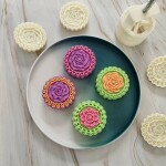 Dortisimo Plastové vypichovače Květiny 2 (4 ks)