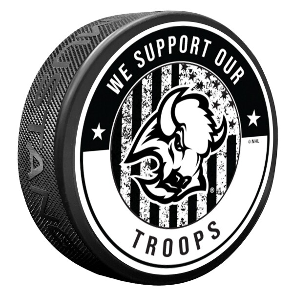 Mustang Puk Buffalo Sabres NHL Goathead Military Appreciation