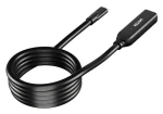 Unitek U1335ABK01 černá / Prodlužovací kabel USB-C / USB-C (M) - USB-C (F) / 5 m (U1335ABK01)
